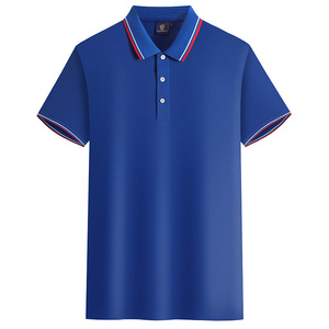 Venta al por mayor 100% algodón poliéster hombre uniforme Golf para Polos logotipo personalizado bordado e impreso diseño liso - Product Image 2