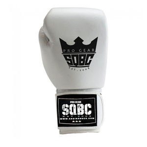 Gants de boxe professionnels blancs, gants de boxe et d'entraînement de haute qualité - Product Image 1