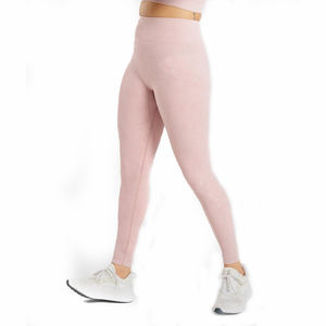 Venta al por mayor de mallas de entrenamiento de cintura alta sin costuras bolsillo personalizado malla de compresión para deporte gimnasio Yoga transpirable de punto casual - Product Image 4