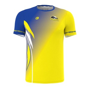 Camiseta Promocional de Maratón para Hombre, 100% Algodón Bio-Washed, Antiarrugas y de Secado Rápido, Manga Corta, Color Sólido - Product Image 1