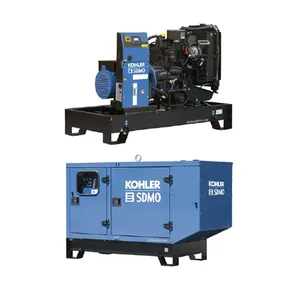 Penjualan Pabrik Pabrik Kelas Industri Tugas Berat J44 Generator Diesel KOHLER-SDMO dengan Kisi-kisi Pelindung untuk Kipas dan Bagian Berputar