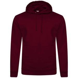 Sudadera con capucha de manga larga de algodón de alta calidad para hombre, diseño bordado, sudadera de invierno gruesa lisa, producto ODM de varios colores personalizado - Product Image 1