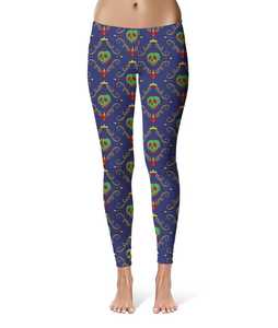 Custom Printing Poison-Apple-Evil Inspired - Leggings in Capri or Full Length - Product Image 4