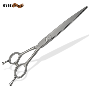 Juego de Tijeras de Pelo de Acero Inoxidable y Titanio VG10 con Hoja Recta y Punta Afilada, Tijeras de Belleza con Mangos Duraderos de Acero Inoxidable - Product Image 1