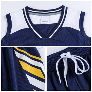 Wholesale Custom <b>Kids</b> <b>Basketball</b> Uniform Sets Comfortable Customized <b>Basketball</b> Wear Printed Technics Latest Design - Product Image 6