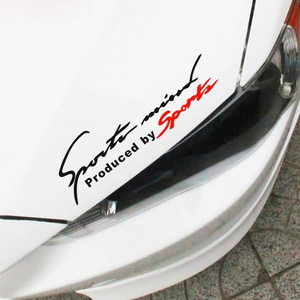 Pegatina de holograma personalizada para parachoques de <span class=keywords><strong>coche</strong></span>, pegatinas troqueladas, papel de etiqueta impermeable - Product Image 1