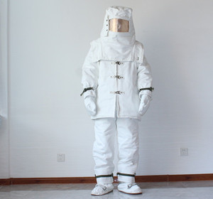 Aluminized Fireproof Aramid Fireman Fire Fighting Entry Suit Split Style Heat <strong>Insulation</strong> for Firefighter Rescue - Product Image 6