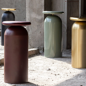 Iron Scuba Round <b>Side</b> <b>Table</b> Usage Room Modern Round Made in India Top All Office Home Room Restaurant Super Market 2022 Best - Product Image 1