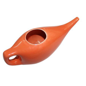 Olla Neti de cerámica ecológica para suministro de salud de yoga - Product Image 1