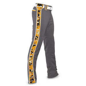 cheap 100% polyester plain custom sublimation baseball and softball pants - Product Image 3