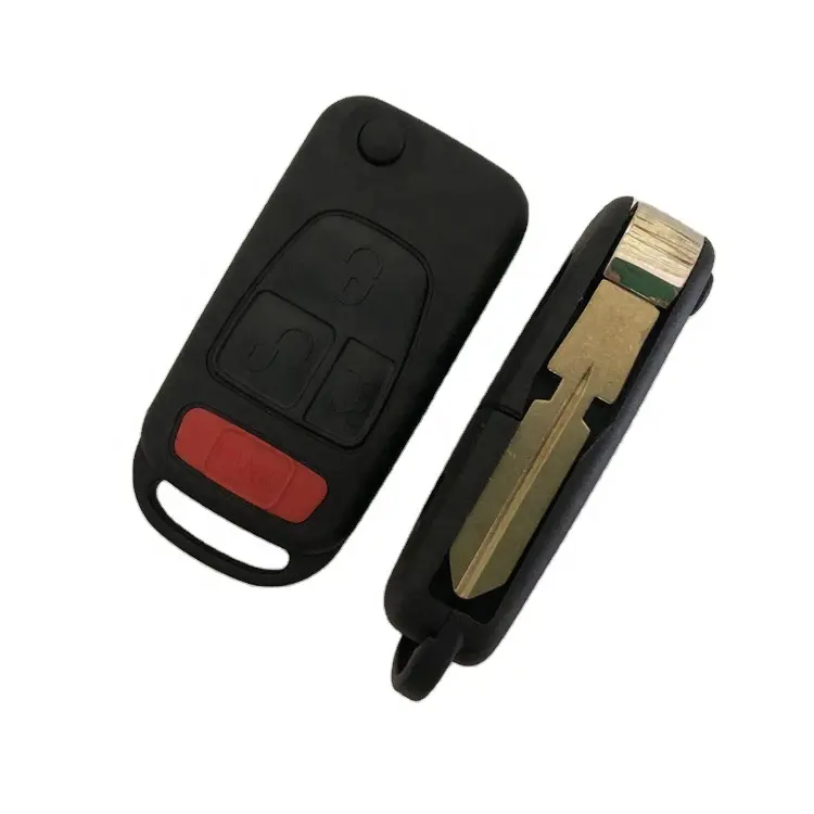 Ben Mercedes Key Remote 3 + 1 Nút Lật