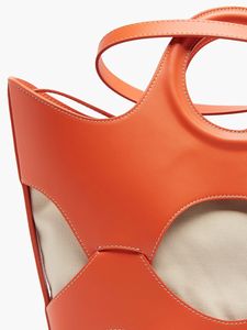 Bolso de mano de cuero y lona para mujer, bolsa de diseño de alta calidad con logotipo personalizado, Color respetuoso con el medio ambiente - Product Image 6