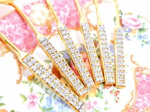 Cuillère de mariage indienne à poignée perlée en acier inoxydable avec revêtement PVD doré, idéale pour les ustensiles de cuisine, ensemble de cuillères de table - Product Image 2