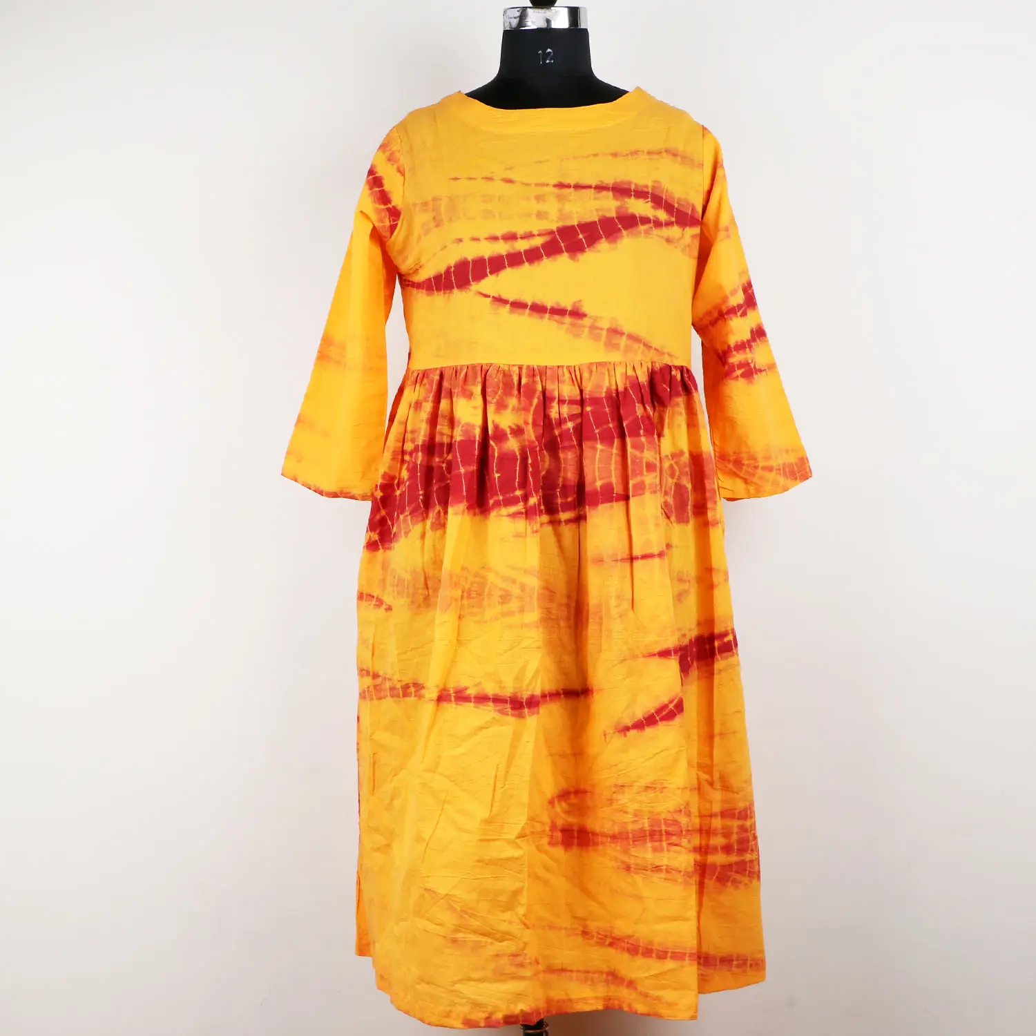 エレガントな最新インドデザイナーカジュアルフォーマルデイリーオフィスウェアガールズプリントドレス卸売価格レディメイドレディースドレス