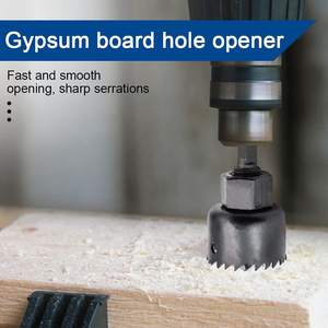 Set Gergaji Pelubang 11 Buah <span class=keywords><strong>3</strong></span>/4 "-2-1/2" dengan Kunci Hex dan Manderl untuk Kayu, Papan PVC, Bor Pelat Plastik - Product Image 3