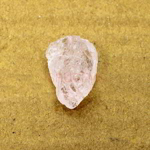 Morganite rose naturelle 19x14mm, forme libre, brute, 13,50 carats, pierre précieuse en vrac pour la fabrication de bijoux, pendentif, bracelet, boucles d'oreilles - Product Image 5