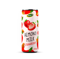 Premium kwaliteit voedingsmiddel amandelmelk drankmix vers fruit OEM private label service chocoladesmaak verrijkt met vitamine E voor volwassenen