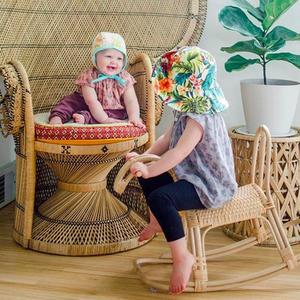 CHEVAL À BASCULE EN ROTIN NON TOXIQUE, ROBUSTE ET DURABLE / MEUBLES EN ROTIN POUR ENFANTS MEILLEUR PRIX DU VIETNAM // Rachel : +84896436456 - Product Image 2