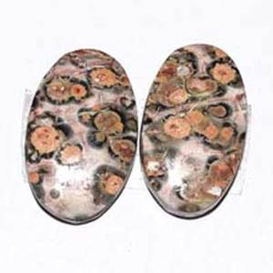 Piedra Natural de leopardo para hacer joyas, cabujones de jaspe Natural, tamaño libre, DIY - Product Image 1