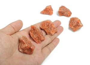 Sunstone หินดิบพลอยหยาบคริสตัลบำบัดแร่ควอตซ์คริสตัลเรกิที่ผิดปกติคริสตัลจักระอาเกตความรักตามธรรมชาติที่ดีที่สุด - Product Image 6