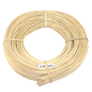 Núcleo de Ratán Redondo, Natural, Duradero y Flexible, Material de Ratán Suave y Resistente para Fabricación de Muebles, Cestería y Manualidades - Product Image 1