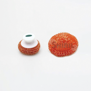 Quick Drying Pure Copper Mesh Scourer Pad with Various Colors - Product Image 5