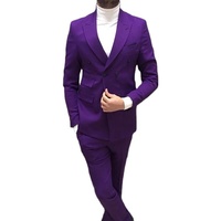 Costume Homme Slim Fit de Turquie, Directement de l'Usine - Costume Ajusté 3 Pièces (Gilet, Veste, Pantalon) Tailles 46-56 en Stock