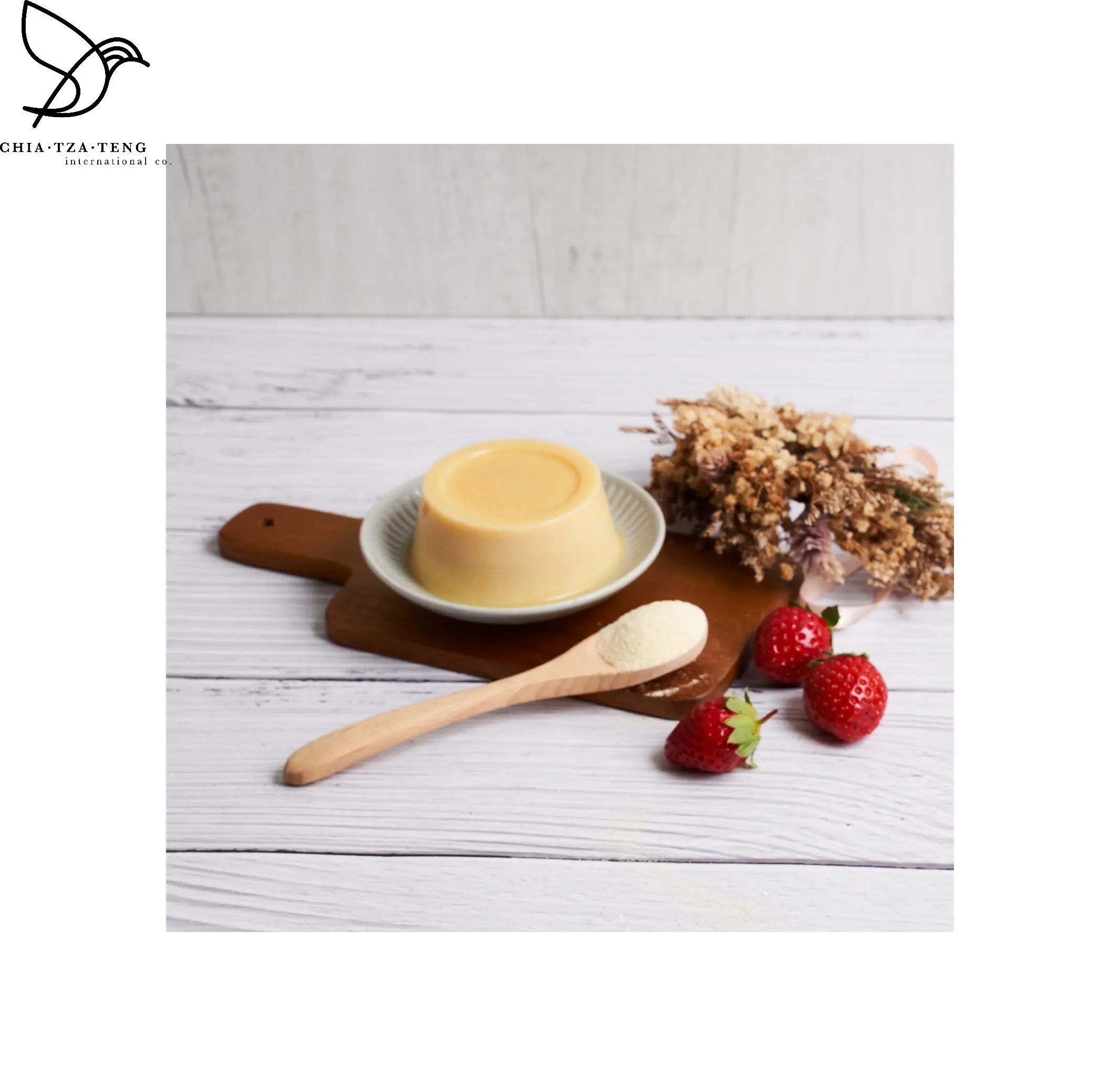 Vente chaude Oeuf Saveur Pudding pour La Main Dessert