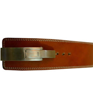 เข็มขัดบัคเคิ้ลแบบก้านยกน้ำหนักปรับความสูงได้,เข็มขัดยกน้ำหนักแบบปรับระดับได้13มม. Usi - Product Image 4