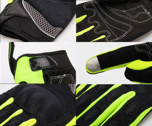 Gants de course de moto en cuir véritable de haute qualité, coupe-vent et à fort impact, conception professionnelle, services OEM, best-seller - Product Image 5