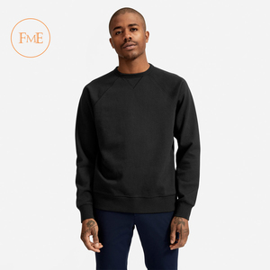 Sudadera de cuello redondo de manga larga Unisex de alta calidad 100% algodón personalizado ODM OEM de talla grande sólido Invierno Polar/Terry en blanco - Product Image 1