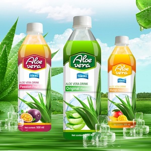 Bebida de Aloe Vera 100% Pura de Marca Privada al por Mayor, Botella PET de 500 ml, Baja en Azúcar, Sabor a Frutas Tropicales, Muestra Gratis, Calidad de Exportación - Product Image 4