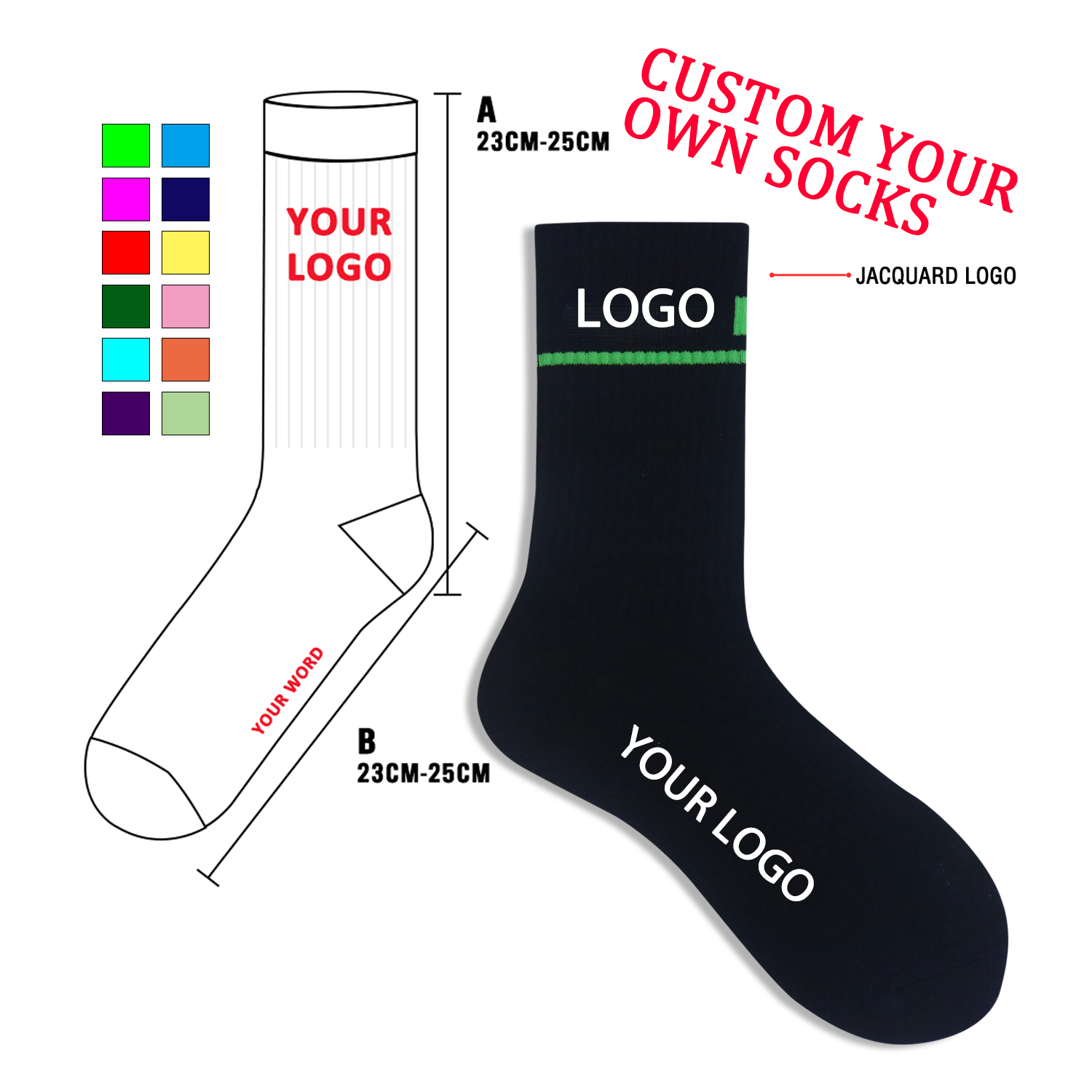 custom sock design template custom sock design template