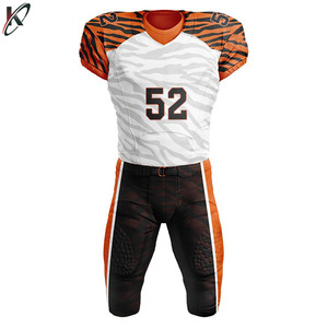 Uniforme de Fútbol Americano Unisex, Transpirable, de Secado Rápido, Nuevo Diseño con Opción de Talla Grande, Servicio OEM Personalizable - Product Image 6