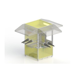 Borne de prélèvement d'échantillons avec lumière UVC et unité de filtration par ventilateur - Product Image 2