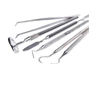 ชุดเครื่องมือทันตกรรมพื้นฐาน สแตนเลสสตีล เครื่องมือระดับมืออาชีพสำหรับทันตกรรมและการดูแลช่องปาก ได้รับการรับรองมาตรฐาน CE ISO - Product Image 5