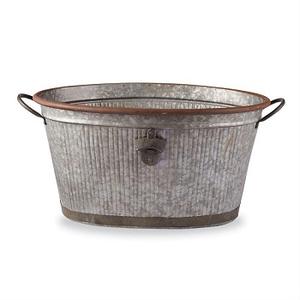 ที่น่าตื่นตาตื่นใจที่ทันสมัยรูปไข่พรรคอ่างสไตล์คลาสสิกชุบสังกะสีรูปไข่อ่างตกแต่งบ้านมอร์เดนออกแบบรูปไข่อ่าง - Product Image 1