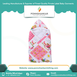 Baby Blanket Custom Print Baby Muslin <b>Swaddle</b> Blanket for Bulk Purchase - Product Image 6