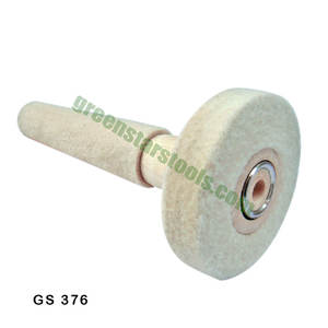 GS 376 Outils de bijouterie en bois à l'intérieur de l'anneau et du bracelet Feutre de polissage pour buff pour outils de bijouterie - Product Image 1