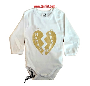 Lindo Mono Azul para Bebé con Estampado de Papá Noel, 100% Algodón Orgánico, Manga Corta, Cuello Redondo, Cierre de Botones a Presión, para Bebés, Otoño - Product Image 5