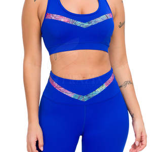 2022 femme Fitness vêtements sans couture Yoga Gym vêtements de sport ensemble 2 pièces couleur unie court Gym Fitness costumes pour femmes - Product Image 3
