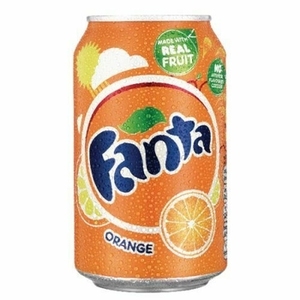 Fanta น้ำอัดลมสีส้ม330มล. (แพ็ค24ขวด)-รสชาติที่ผิดปกติในราคาต่ำ - Product Image 1