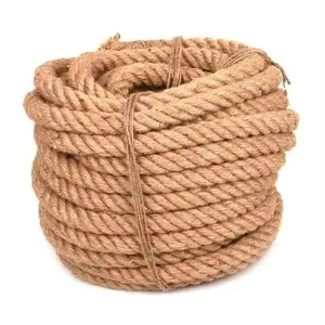 Rope 3 Strand Rope Factory Wholesale Price 3 Strand Cable Packaging Manila Jute Rope