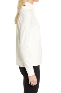 Sweats à capuche personnalisés de haute qualité coupés et cousus col rond impression léopard pull femmes sweats à capuche personnalisés - Product Image 5