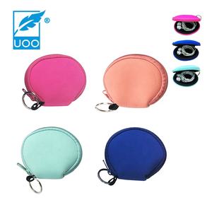 กระเป๋าใส่หูฟังและเหรียญแบบพกพา ยี่ห้อ UOO กันน้ำ เป็นมิตรกับสิ่งแวดล้อม ทำจากนีโอพรีน ปิดด้วยซิป ลายการ์ตูน สำหรับทุกเพศ ขายดี - Product Image 3