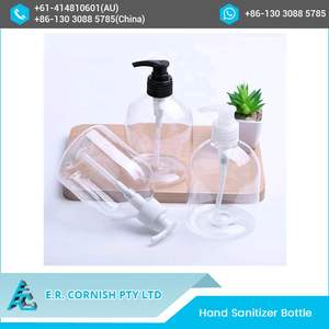 Cilindro de PET biodegradable directo de fábrica, desinfectante de manos y botella de loción de Gel para lavado de manos, botella de bomba de plástico - Product Image 6