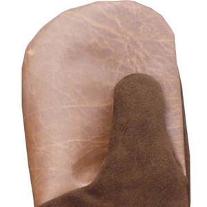 Top quality Brown color New style Genuine Cowhide Leather Fur lining Winter ski heated gloves USA 2023 - Product Image 5