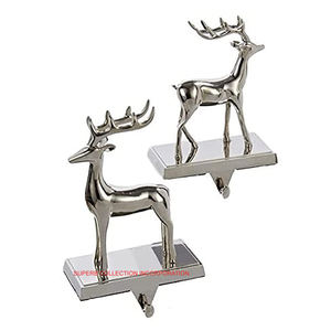 Calcetín de reno de Navidad hecho a mano al por mayor para la temporada navideña - Product Image 1