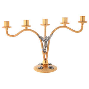 ทองเหลืองใหม่ที่มีคุณภาพสูงเชิงเทียนคริสตจักรอุปกรณ์ Brassworld อินเดีย - Product Image 1
