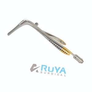 Instruments de Chirurgie Plastique Médical Chirurgical Cottle Spéculum Nasal Avec Fibre Optique Demi Or Acier Inoxydable CE ISO - Product Image 1